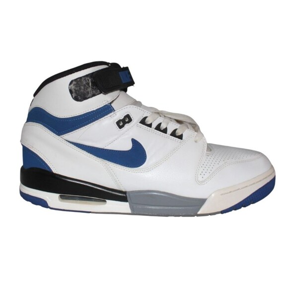 Size 13  - Nike Air Revolution White Game Royal 599462-101 - Picture 10 of 14